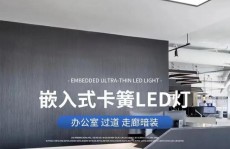 嵌入式led灯具,立异照明解决方案的兴起