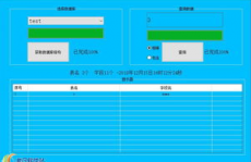 数据库界面, 界面布局与导航