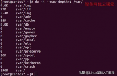 linux检查目录巨细,运用df指令检查目录巨细