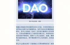 区块链dao,未来安排形状的改造之路