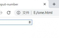 html数字输入框