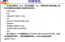 数据库视图是什么,什么是数据库视图？