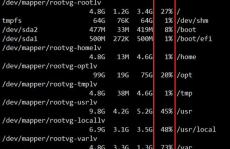 linux检查磁盘占用,二、运用df指令检查磁盘占用