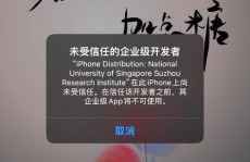 ios未受信赖的企业级开发者,问题解析与处理办法