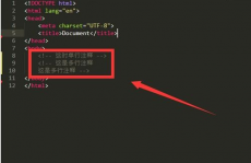 html中注释,html中的注释标签是什么